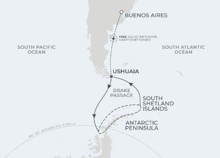 11-Night Ushuaia Roundtrip 11/28/24